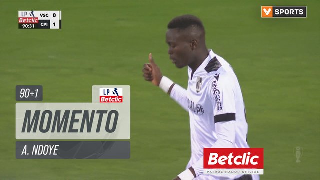 Vitória SC, Jogada, A. Ndoye aos 90'+1'