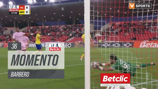 Arouca, Jogada, Barbero aos 36'