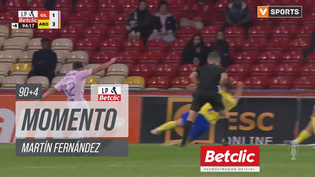 Gil Vicente, Jogada, Martín Fernández aos 90'+4'