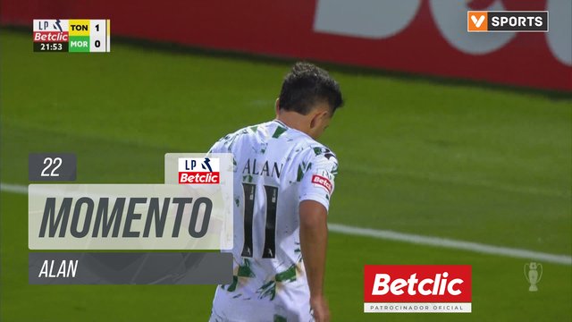 Moreirense, Jogada, Alan aos 22'