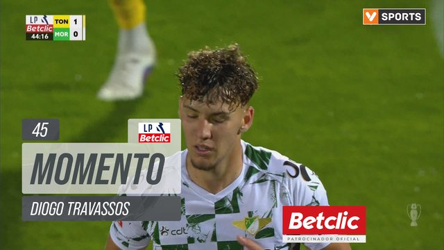 Moreirense, Jogada, Diogo Travassos aos 45'