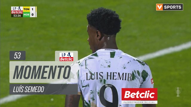 Moreirense, Jogada, Luís Semedo aos 53'