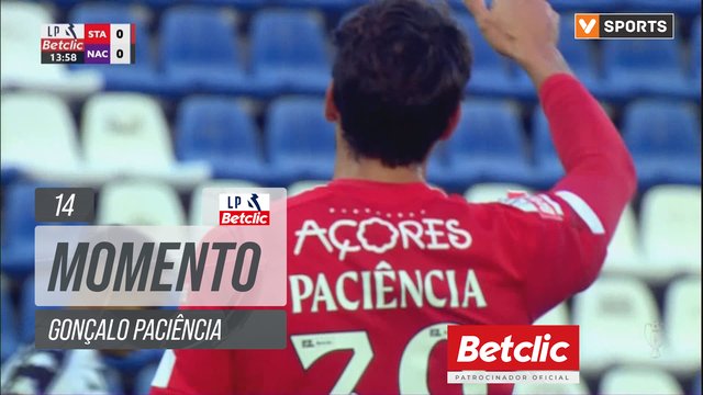 Santa Clara, Jogada, Gonçalo Paciência aos 14'