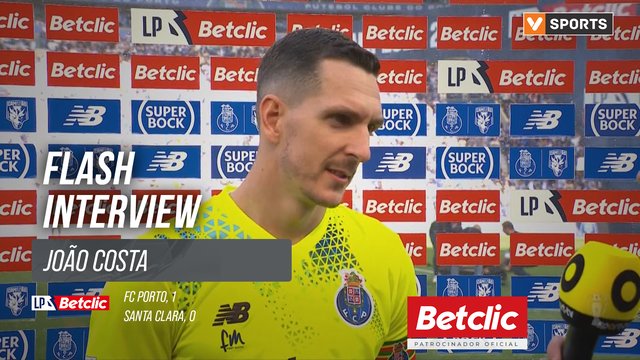I Liga (#34) | FC Porto 1-0 Santa Clara: Flash Interview João Costa