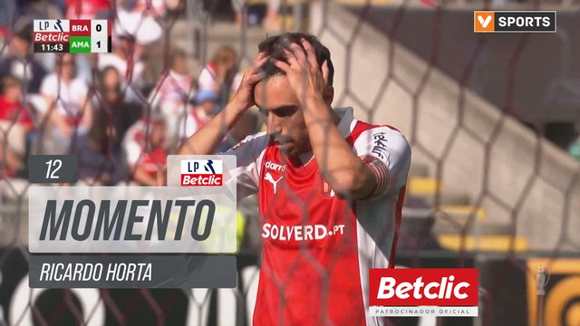 Braga, Jogada, Ricardo Horta aos 12'