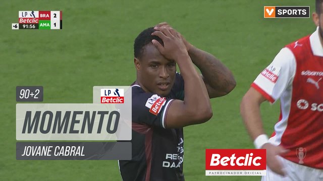 Estrela Amadora, Jogada, Jovane Cabral aos 90'+2'