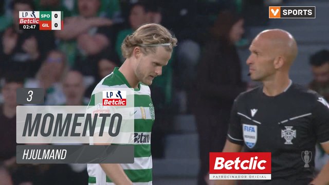 Sporting, Jogada, Hjulmand aos 3'