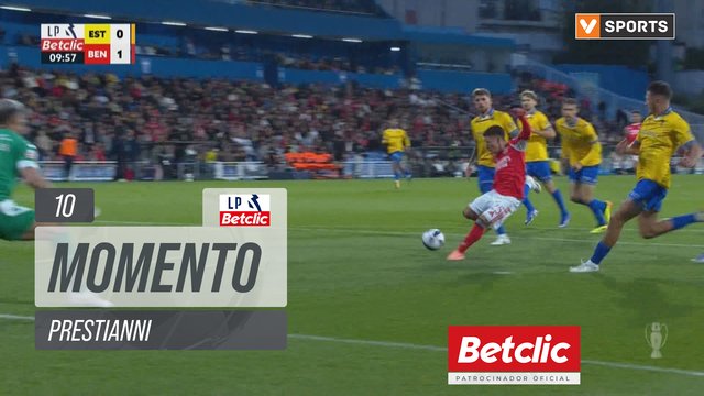 Benfica, Jogada, Prestianni aos 10'