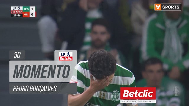 Sporting, Jogada, Pedro Gonçalves aos 30'