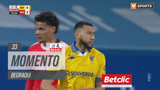 Estoril, Jogada, Begraoui aos 33'