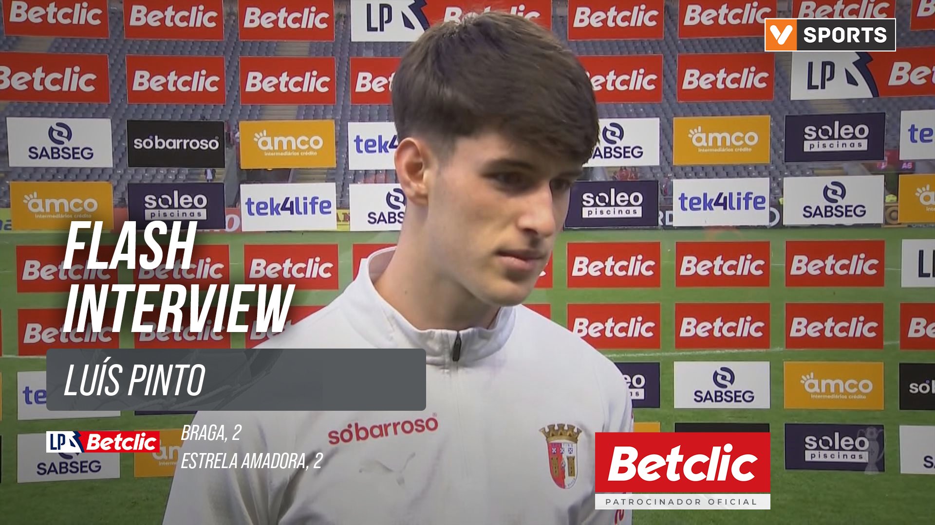 I Liga (#34) | Braga 2-2 Estrela Amadora: Flash Interview Luís Pinto