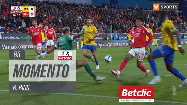 Benfica, Jogada, R. Rios aos 85'
