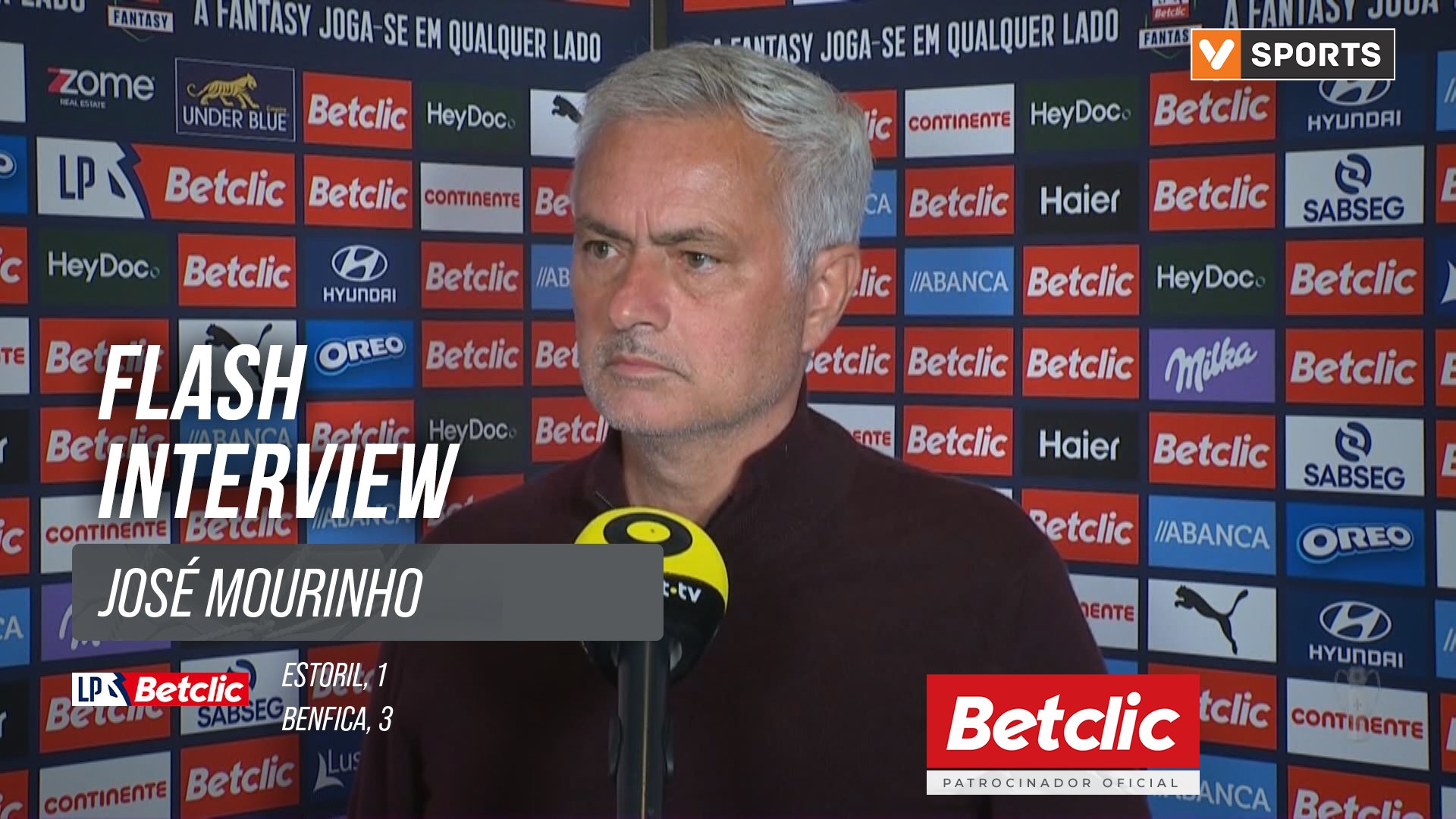 I Liga (#34) | Estoril 1-3 Benfica: Flash Interview José Mourinho