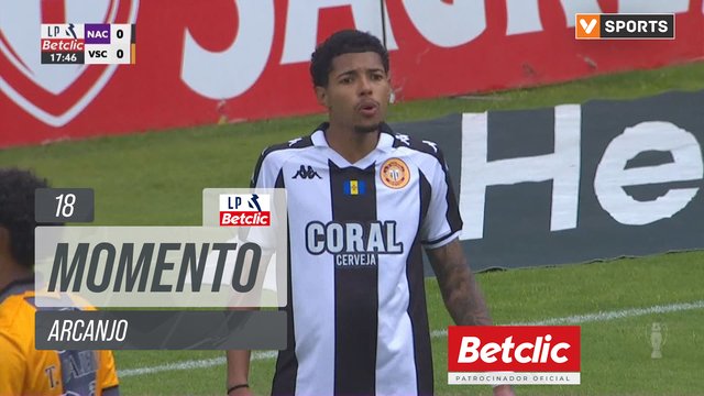 Vitória SC, Jogada, Arcanjo aos 18'