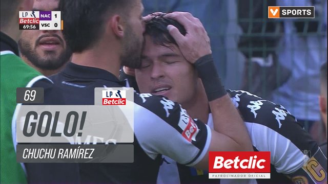 GOLO! Nacional, Chuchu Ramírez aos 69', Nacional 1-0 Vitória SC