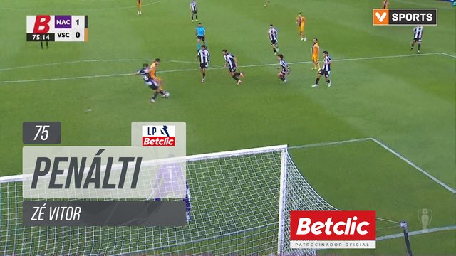 Vitória SC, Penálti, Zé Vitor aos 75'