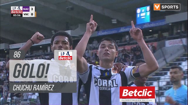 GOLO! Nacional, Chuchu Ramírez aos 86', Nacional 2-0 Vitória SC