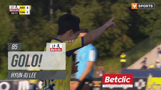 GOLO! Arouca, Hyun-Ju Lee aos 85', Arouca 3-1 Tondela