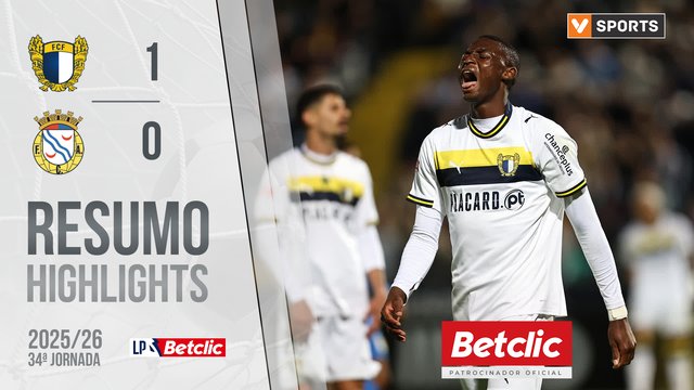 Liga Portugal Betclic (34ªJ): Resumo Famalicão 1-0 Alverca