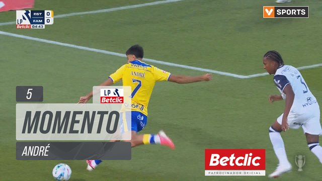 Estoril, Jogada, André aos 5'