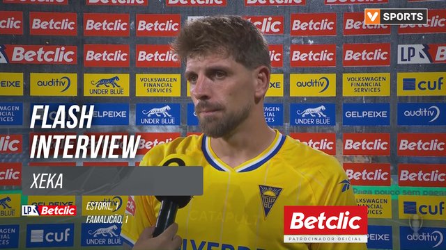 I Liga (#1) | Estoril 1-1 Famalicão: Flash Interview Xeka