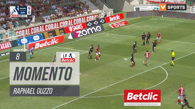 Marítimo, Jogada, Raphael Guzzo aos 8'