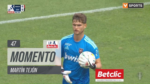 Marítimo, Jogada, Martín Tejón aos 47'