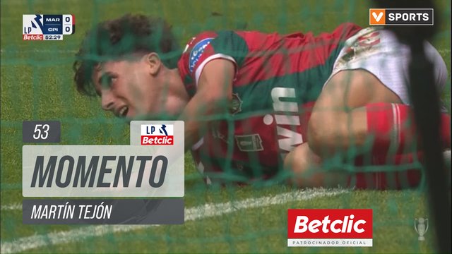 Marítimo, Jogada, Martín Tejón aos 53'