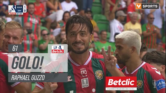 GOLO! Marítimo, Raphael Guzzo aos 61', Marítimo 1-0 Casa Pia