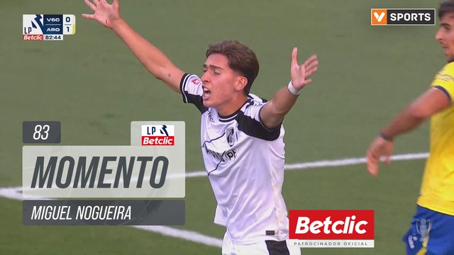 Vitória SC, Jogada, Miguel Nogueira aos 83'