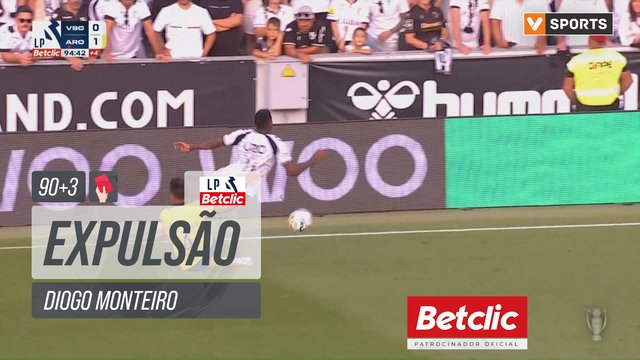 Arouca, Expulsão, Diogo Monteiro aos 90'+3'