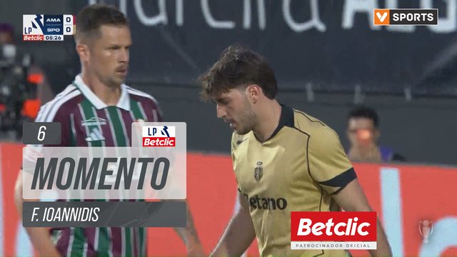 Sporting, Jogada, F. Ioannidis aos 6'
