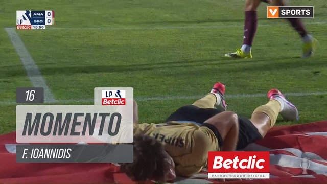 Sporting, Jogada, F. Ioannidis aos 16'