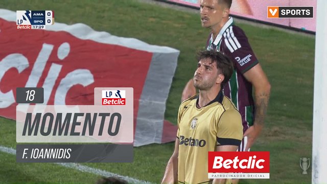 Sporting, Jogada, F. Ioannidis aos 18'