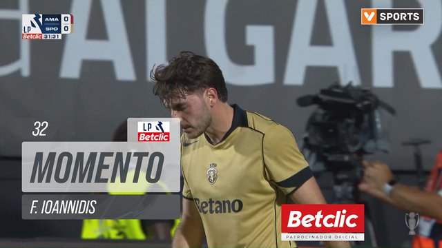 Sporting, Jogada, F. Ioannidis aos 32'