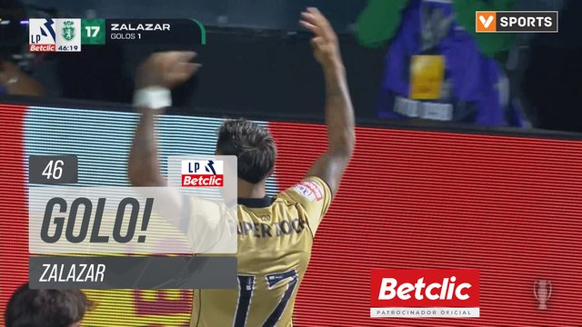 GOLO! Sporting, Zalazar aos 46', Estrela Amadora 0-1 Sporting