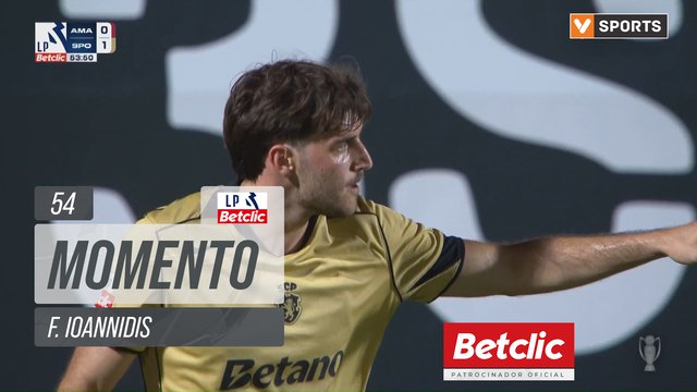 Sporting, Jogada, F. Ioannidis aos 54'