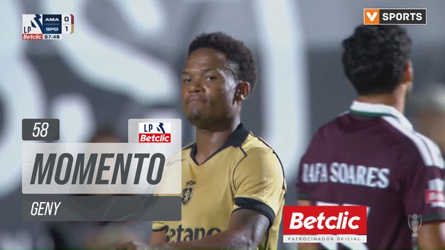 Sporting, Jogada, Geny aos 58'