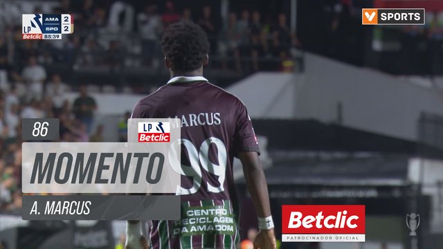 Estrela Amadora, Jogada, A. Marcus aos 86'