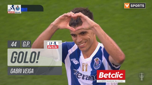 GOLO! FC Porto, Gabri Veiga aos 44', FC Porto 2-0 Alverca