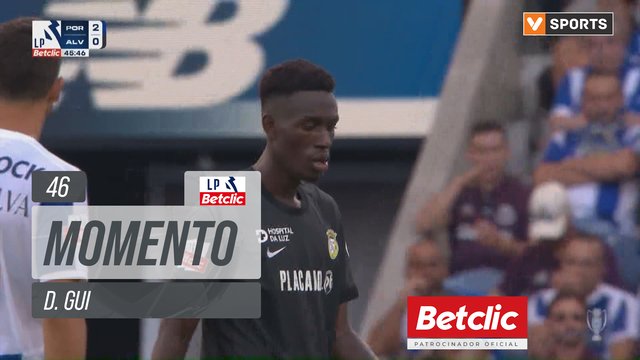 Alverca, Jogada, D. Gui aos 46'