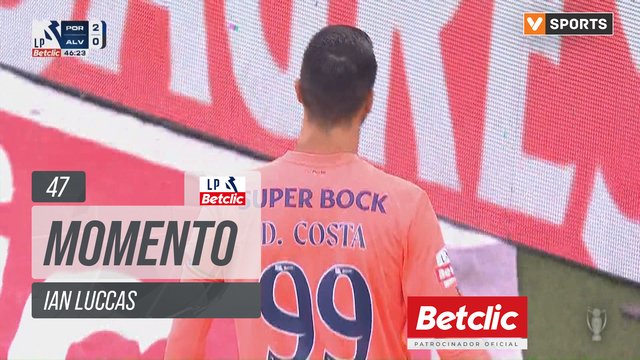 Alverca, Jogada, Ian Luccas aos 47'