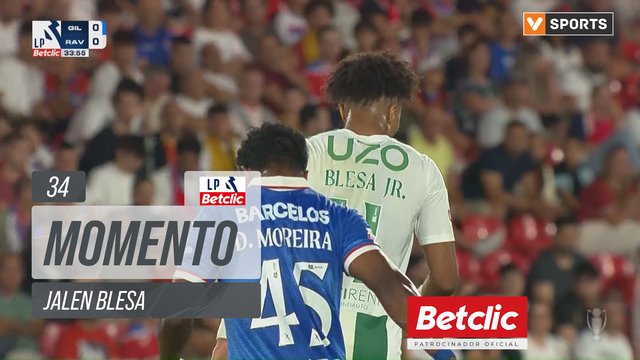 Rio Ave, Jogada, Jalen Blesa aos 34'