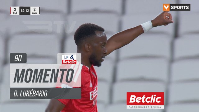 Benfica, Jogada, D. Lukébakio aos 90'