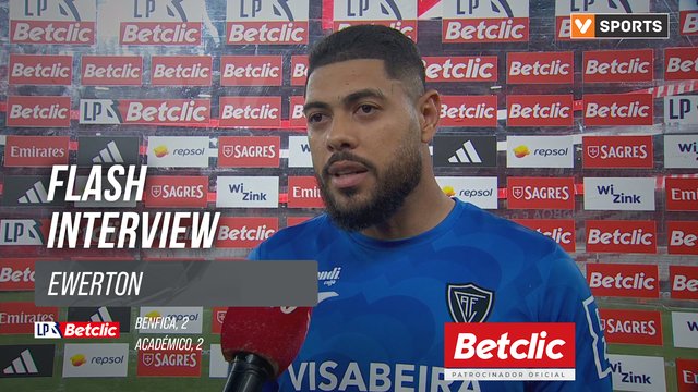 I Liga (#1) | Benfica 2-2 Académico: Flash Interview Ewerton