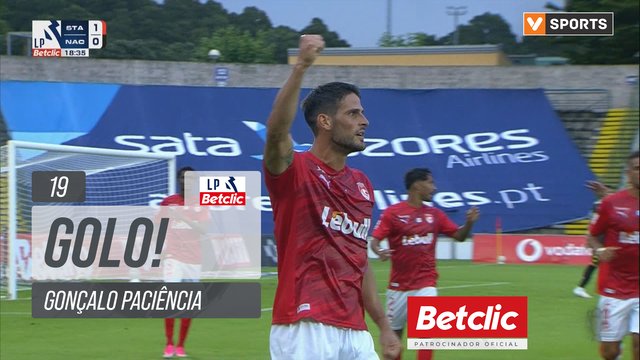 GOLO! Santa Clara, Gonçalo Paciência aos 19', Santa Clara 1-0 Nacional