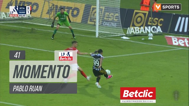 Nacional, Jogada, Pablo Ruan aos 41'