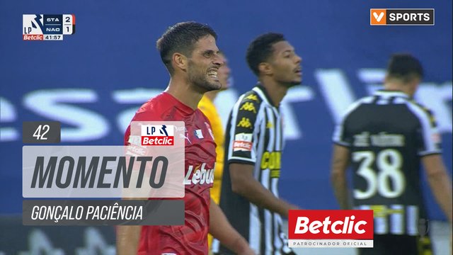 Santa Clara, Jogada, Gonçalo Paciência aos 42'