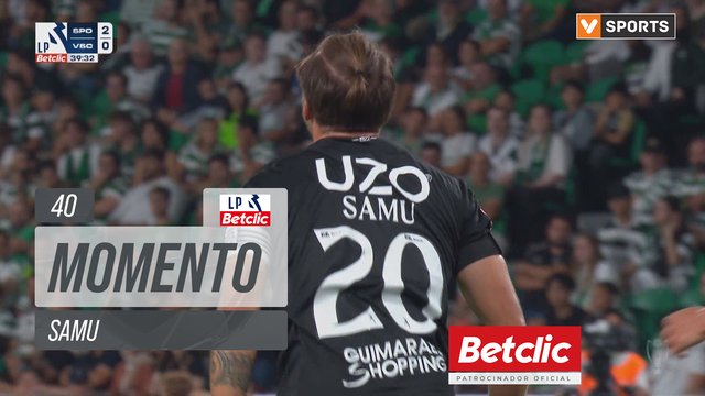 Vitória SC, Jogada, Samu aos 40'