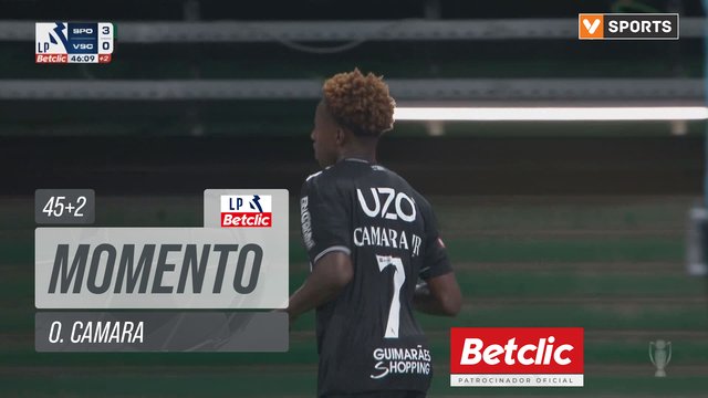 Vitória SC, Jogada, O. Camara aos 45'+2'